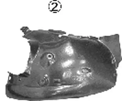 Обшивка, колесная ниша VAN WEZEL купить