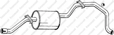 Глушитель выхлопных газов конечный BOSAL купить