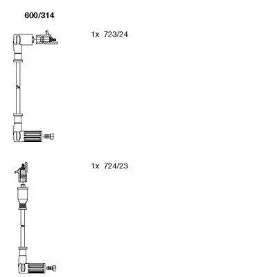 Комплект проводов зажигания BREMI купить