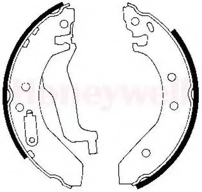 Комплект тормозных колодок JURID купить