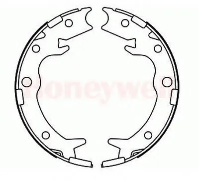 Комплект тормозных колодок, стояночная тормозная система JURID купить