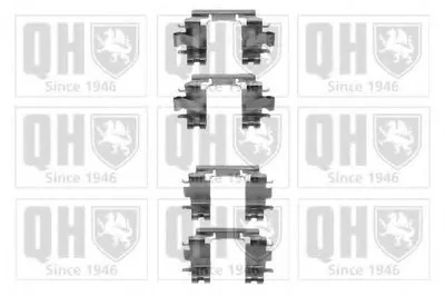 Комплектующие, колодки дискового тормоза QUINTON HAZELL купить