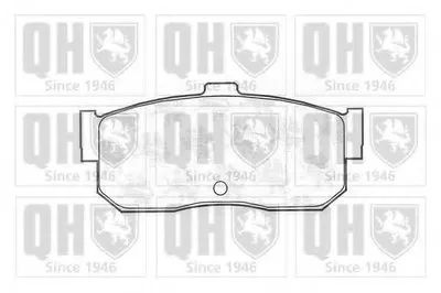 Комплект тормозных колодок, дисковый тормоз QUINTON HAZELL купить