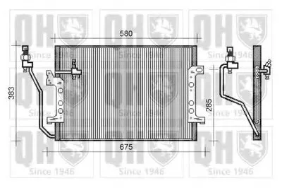 Конденсатор, кондиционер QUINTON HAZELL купить