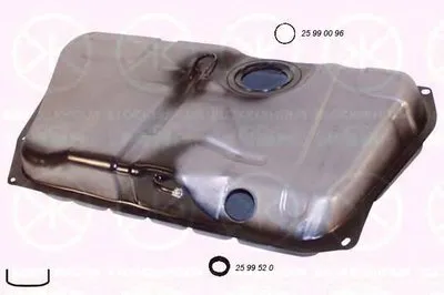 Топливный бак KLOKKERHOLM купить