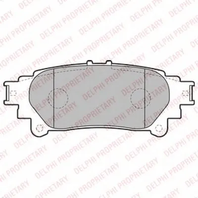 Комплект тормозных колодок, дисковый тормоз DELPHI купить