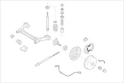 Подвеска колеса DELPHI купить