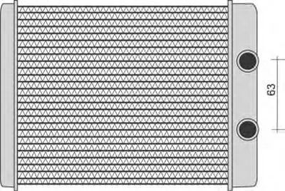 Теплообменник, отопление салона MAGNETI MARELLI купить