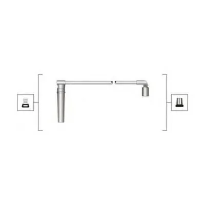 Комплект проводов зажигания MAGNETI MARELLI купить