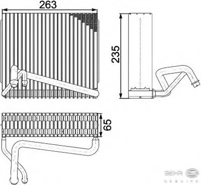 Испаритель, кондиционер BEHR HELLA SERVICE купить