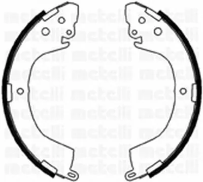 Комплект тормозных колодок METELLI купить