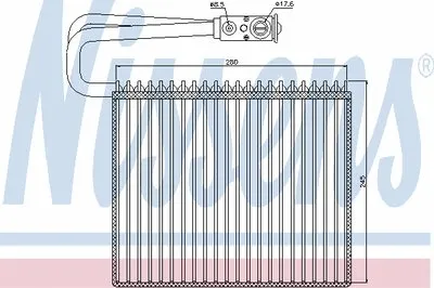 Испаритель, кондиционер NISSENS купить