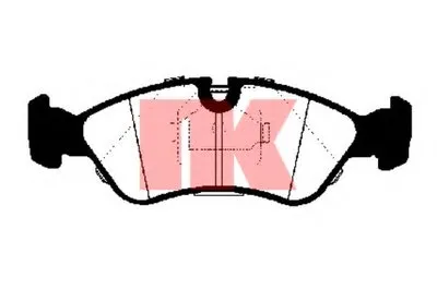 Комплект тормозных колодок, дисковый тормоз NK купить
