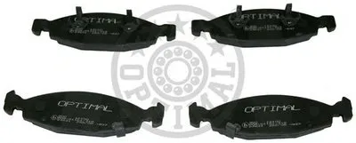 Комплект тормозных колодок, дисковый тормоз OPTIMAL купить