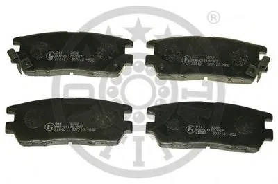 Комплект тормозных колодок, дисковый тормоз OPTIMAL купить