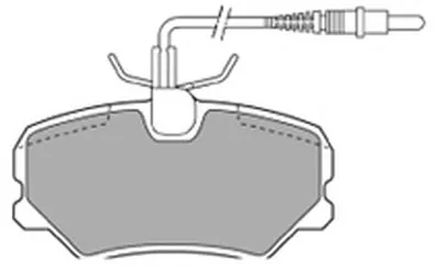 Комплект тормозных колодок, дисковый тормоз MAPCO купить