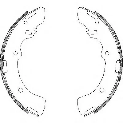Комплект тормозных колодок REMSA купить