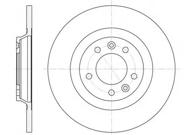 Тормозной диск WOKING купить