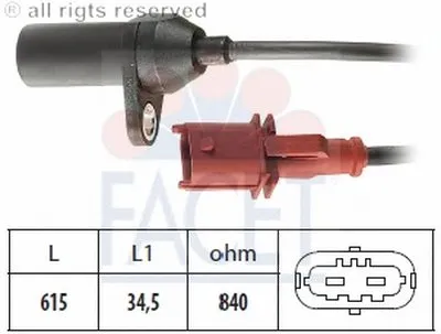 Датчик импульсов; Датчик импульсов, маховик FACET купить