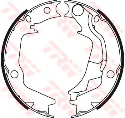 Комплект тормозных колодок, стояночная тормозная система TRW купить