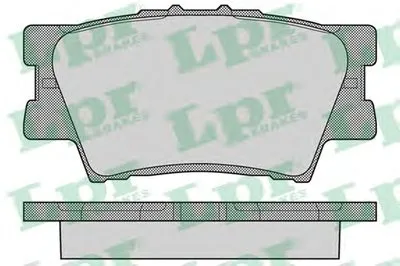 Комплект тормозных колодок, дисковый тормоз LPR купить