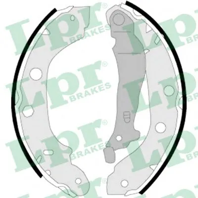 Комплект тормозных колодок LPR купить