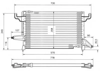 Конденсатор, кондиционер NRF купить