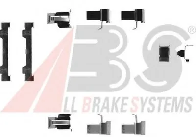 Комплектующие, колодки дискового тормоза A.B.S. купить