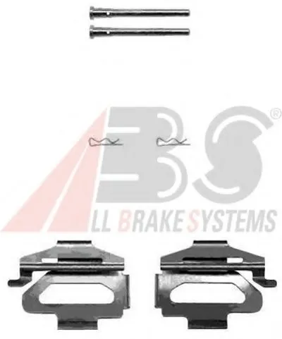 Комплектующие, колодки дискового тормоза A.B.S. купить