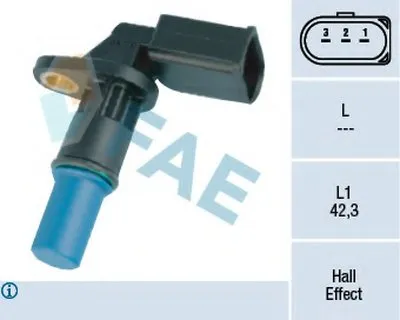 Датчик, импульс зажигания; Датчик частоты вращения, управление двигателем; Датчик, положение распределительного вала FAE купить