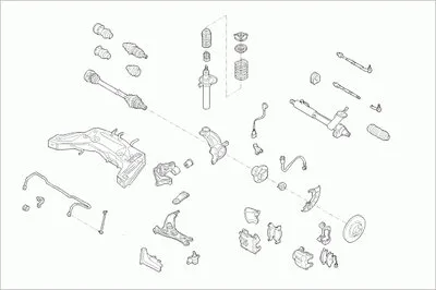 Рулевое управление; Подвеска колеса ZF Parts купить