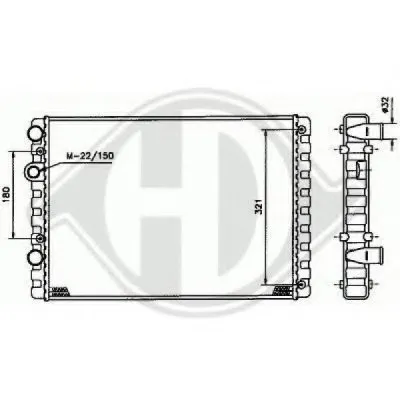 Конденсатор, кондиционер DIEDERICHS купить