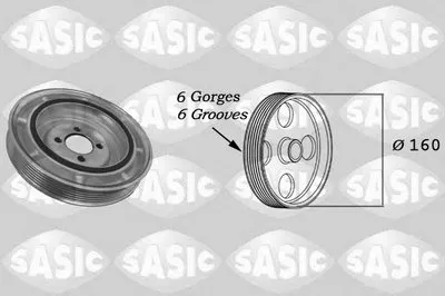 Ременный шкив, коленчатый вал SASIC купить