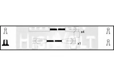 Комплект проводов зажигания HighVolt STANDARD купить