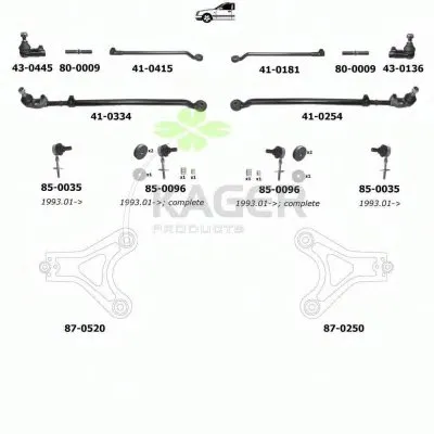 Подвеска колеса KAGER купить