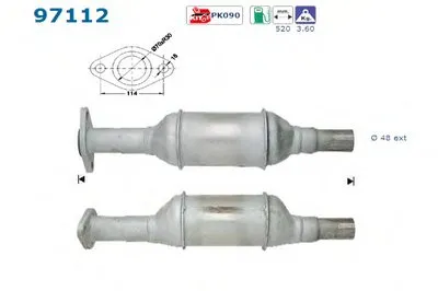 Катализатор для переоборудования AS купить