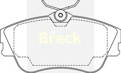 Комплект тормозных колодок, дисковый тормоз BRECK купить