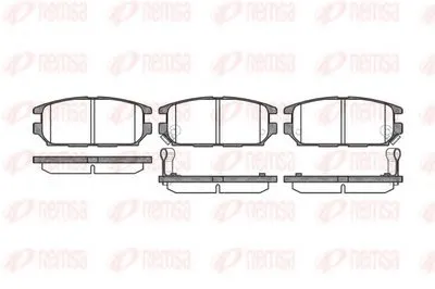 Комплект тормозных колодок, дисковый тормоз KAWE купить
