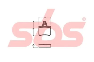Комплект тормозных колодок, дисковый тормоз sbs купить