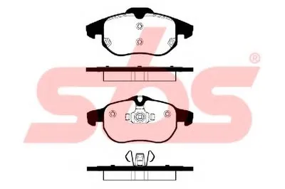 Комплект тормозных колодок, дисковый тормоз sbs купить