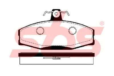 Комплект тормозных колодок, дисковый тормоз sbs купить