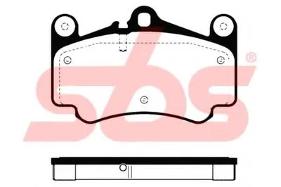 Комплект тормозных колодок, дисковый тормоз sbs купить