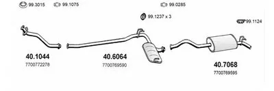 Система выпуска ОГ ASSO купить