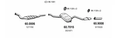 Система выпуска ОГ ASSO купить