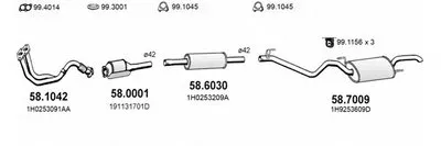 Система выпуска ОГ ASSO купить