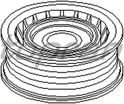 Паразитный / ведущий ролик, поликлиновой ремень TOPRAN купить