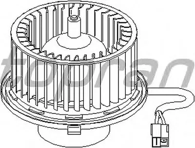 Электродвигатель, вентиляция салона TOPRAN купить