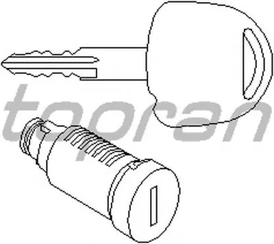 Цилиндр замка TOPRAN купить