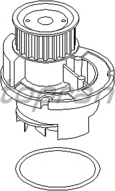Водяной насос TOPRAN купить