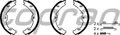 Комплект тормозных колодок, стояночная тормозная система TOPRAN купить